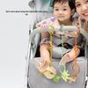 Silicone Anti-Drop Stroller & Baby Bottle Holder with Teether Clip