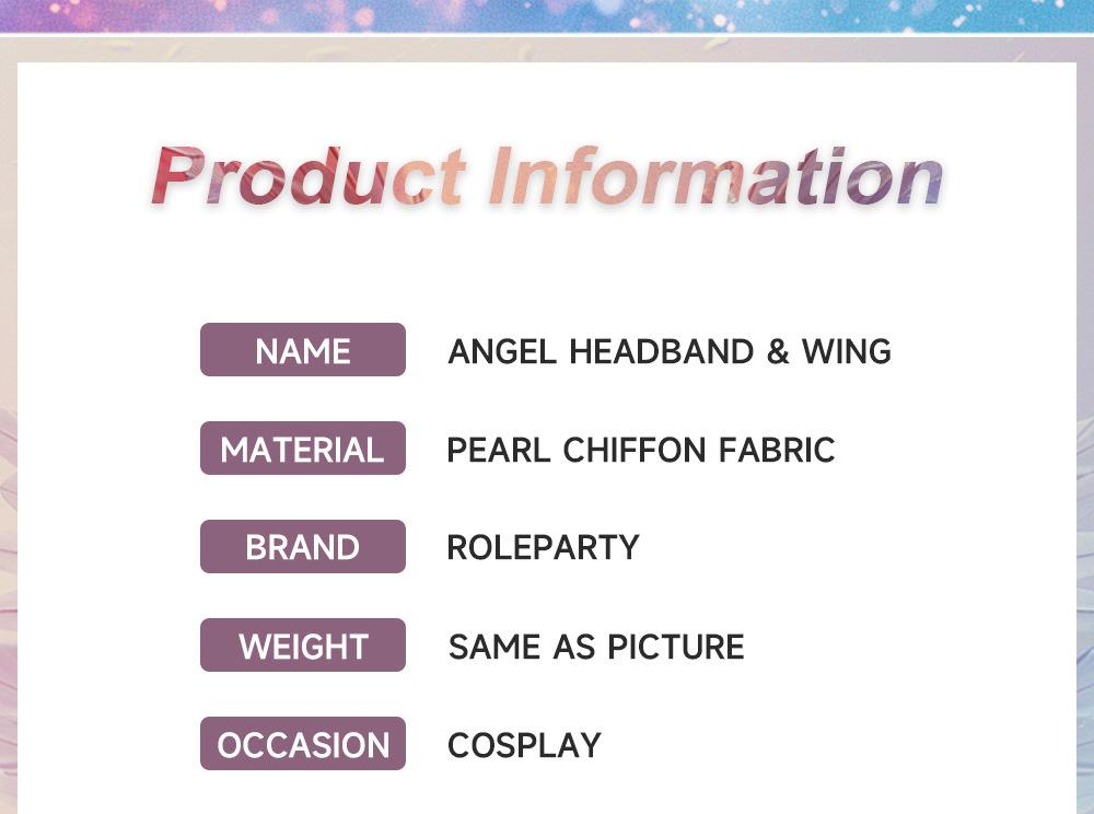 Realistic Black White Organza Angel Wings Cosplay Accessories Holiday Party Masquerade Decor