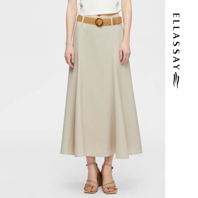 ELLASSAY Elegant Romantic Mid-length Skirt EWB362Q00800