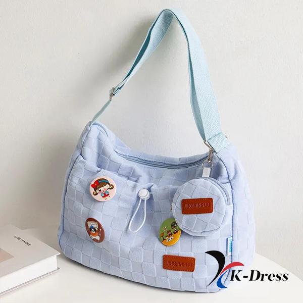 Mini Pouch Checkerboard Crossbody Bag (3 Colors)