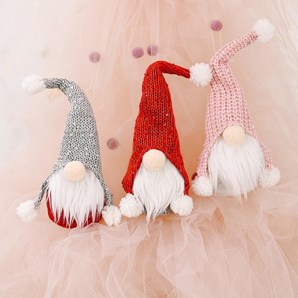 Christmas Forest Old Man Creative New Faceless Doll Plush Doll Pendant