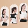 Unisex Postures Corrector Back Brace with Adjustable Strap Spinal Alignment Support For Neck Shoulder Pains Relief
