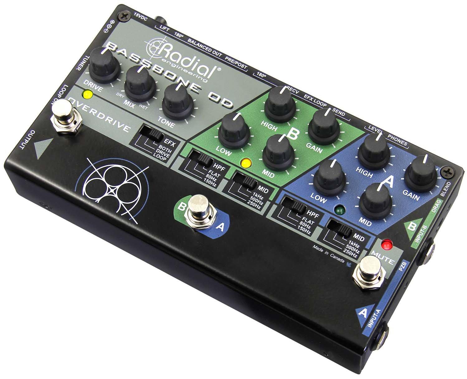 

Radial 2CH Bass Preamp Tonebone Bassbone OD регулярний імпорт [Вітчизняний продукт]