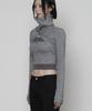 ETRE AU SOMMET Polar Open Bolero Top Set (Melange Gray)