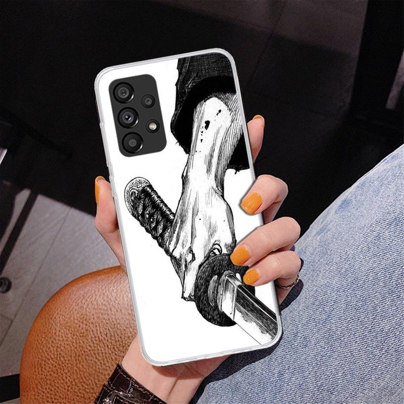 Japanese Anime Bleach Phnoe Case for Samsung Galaxy A17 A37 A57 A16 A26 A36 A56 A15 A14 A13 A55 A54 A53 A35 A34 A33 A25 A24 A23