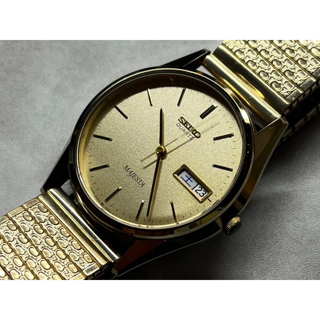 Beautiful itemIn operationSEIKO MAJESTA/Seiko Majesta Quartz Men s