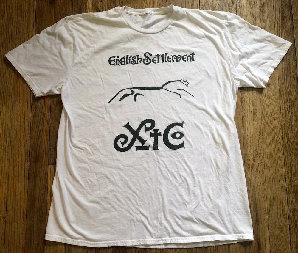 XTC English Settlement Band White T Shirt Full Size S5XL KK130 XXL