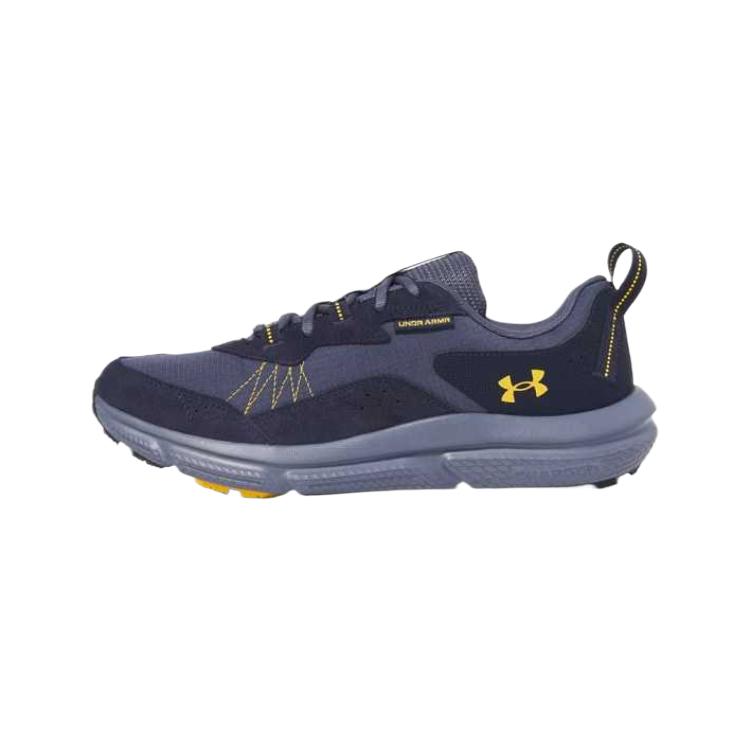 Under Armour Charged Verssert 2 Midnight Navy Campus Gold Men Sneakers Blue Downpour-Grey 3027178-044