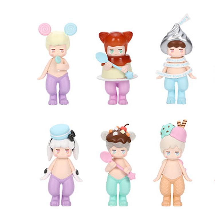 New POP MART Pansum Satyr Rory Loli Desserts Collection Mystery Boxes Single Mystery Box/Full Box 12 Pcs 6971640209495