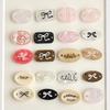 Elliptical Tag Button Collection Diy Sewing Accories Handmade Jewelry Decorative Buttons Clothing Jewelry Accessories