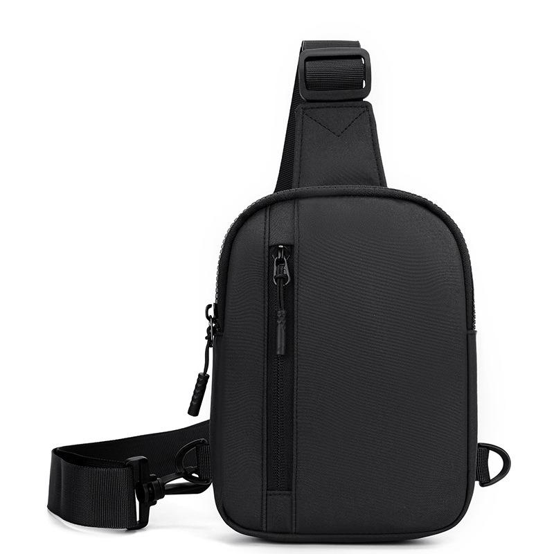 Oxford Chest Bag For Men Women Casual Sling Shoulder Crossbody Pack Waterproof For Outdoor Running Cycling Travel Phone Bags