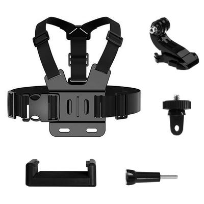 GoPro DJI Insta360 SJCam Eken Chest Strap Action Camera Accessory Kit