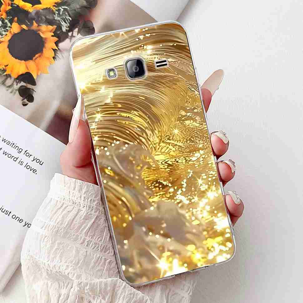 For Samsung Galaxy J5 Case Luxury Painted Cover Soft Slim Phone Case For Samsung J 5 J5 J500Y J500M 2015 Back Cover