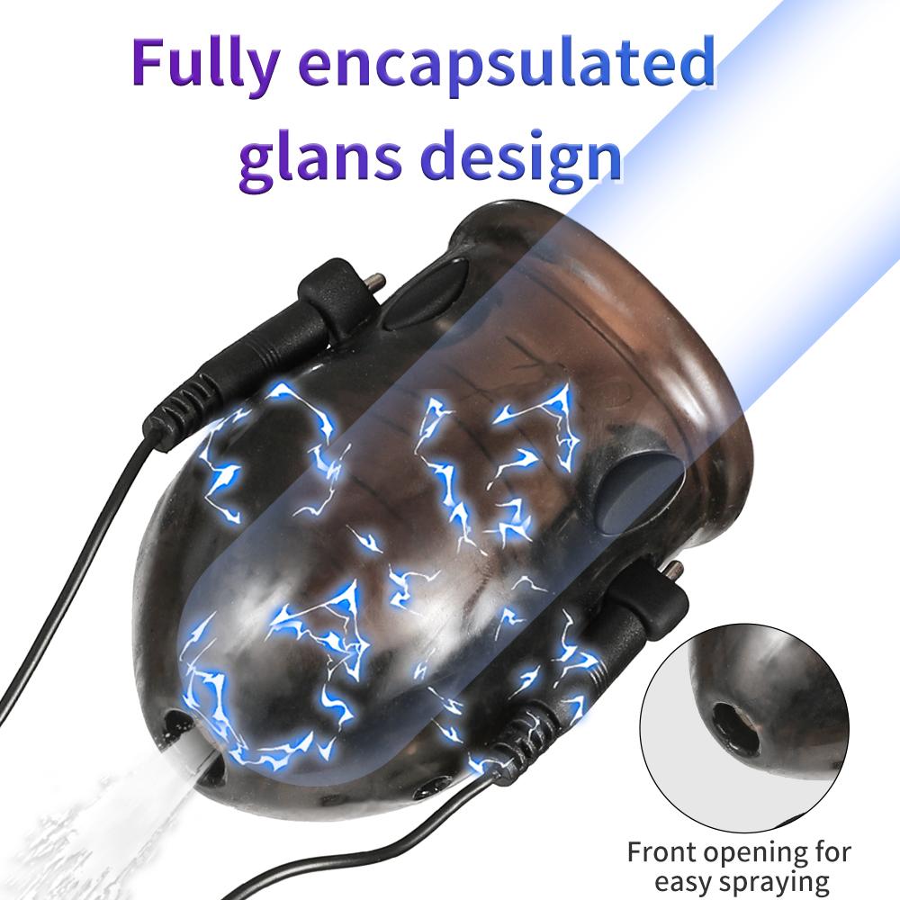 Electro Shock Penis Ring Electric Penis Enlarger Massage Penis Ring Adult Themed Toys Electrocal Stimulate Sex Toys For Men
