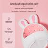 Adorable Rabbit Nail Art Mini Gel Lamp - Quick-Drying LED, Protects Hands, Perfect for Home Use