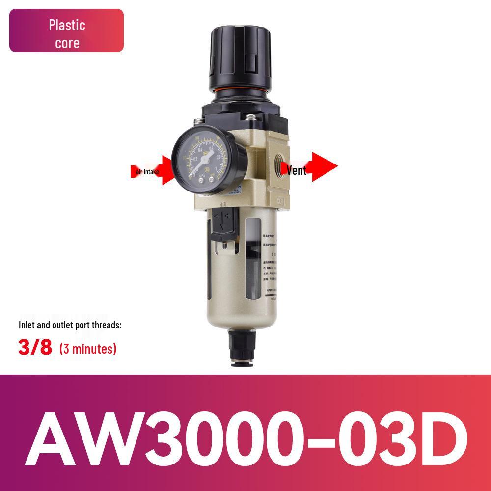 AW Air Filter Pressure Regulator & Oil-Water Separator AW2000/3000/4000 Series