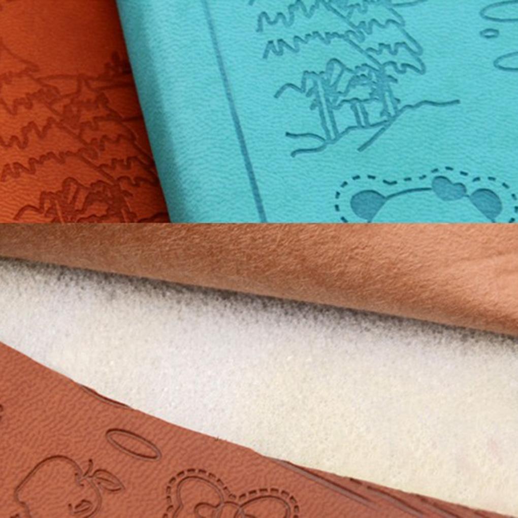 Lovely Notebook PU Leather Cover A6 Time Planner Organizer Personal Diary Daily Memos Travel Journal Agenda