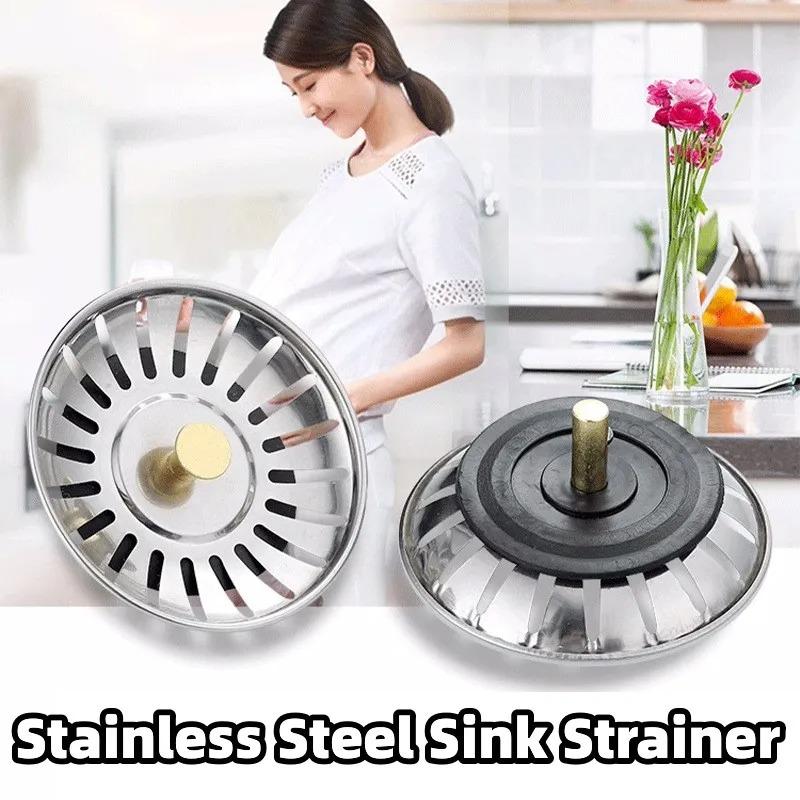 2 Stück Küchenspüle Sieb Stöpsel Abfallstopfen Spülenfilter Filtre Spülen Sieb Filter Bodenablauf Küchenwerkzeuge