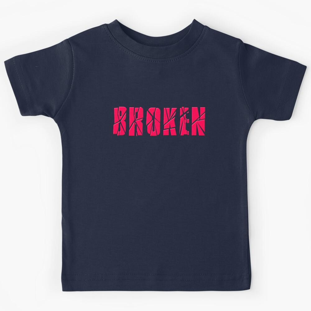Broken Text Kids T-Shirt 160