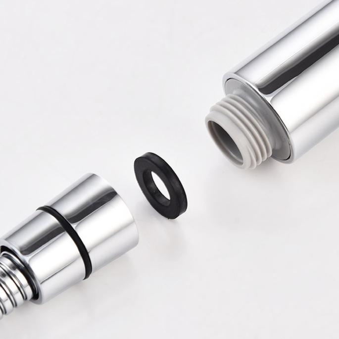 High-pressure Shower Head Set 5 Modes of Adjustment Showerhead Water-saving One-touch Stop Bathroom Accessories