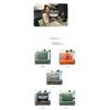 35X35Cm Car Throw Pillow Quilt Dual-Use Air Conditioning Quilt Throw Pillow Nap Blanket Two-In-One Office Throw Pillow