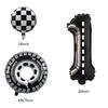 7pcs Race Car Balloons Birthday Party Supplies Tire Wheel Balloons  Checkered Tire Balloon Party Favors Decorations