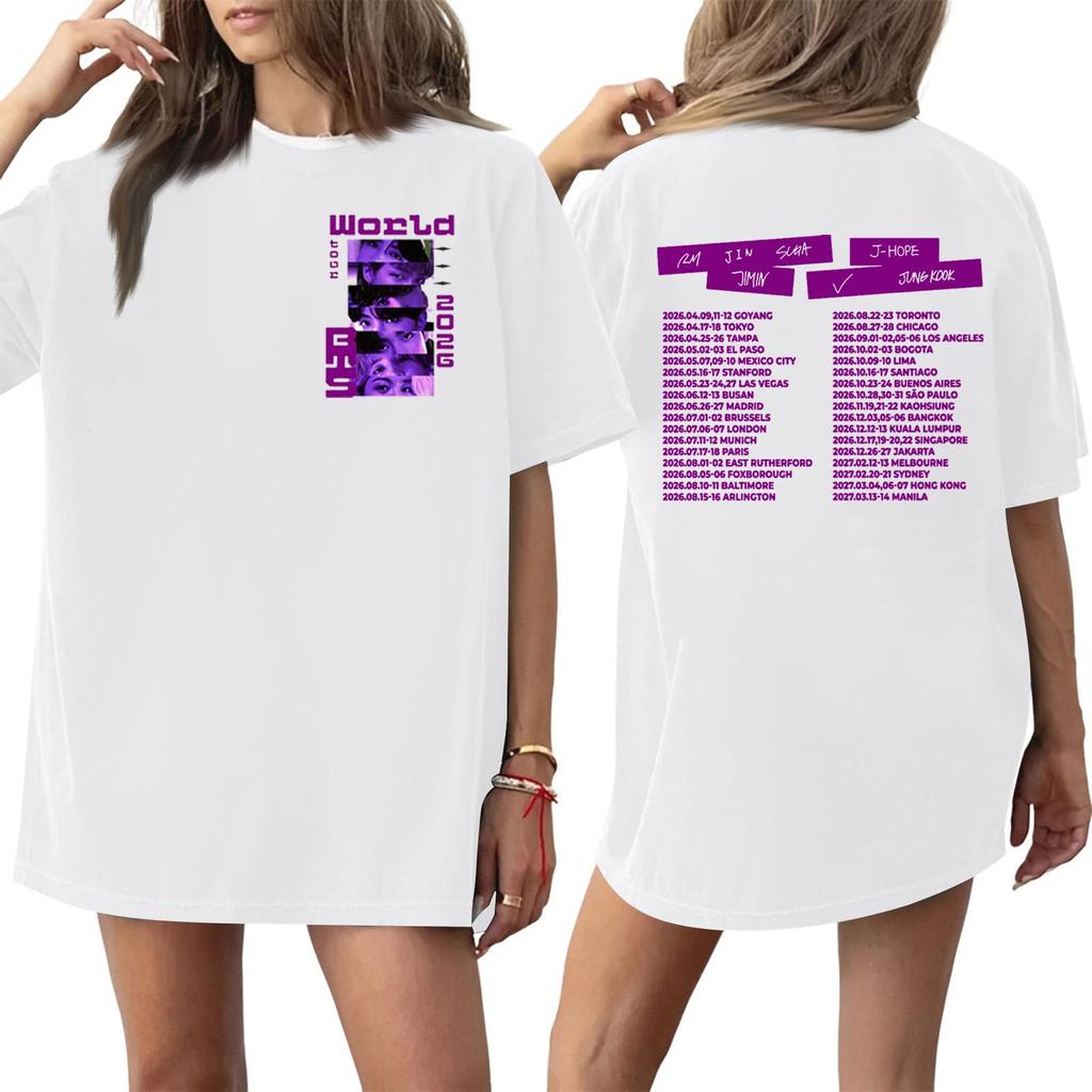 Adult and Kids Casual Letter Print Short Sleeve T-Shirt for Family Matching Everyday Wear