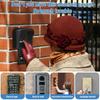 Metal Material Doorbell Cover Waterproof Design Outdoor Use Rain Cover Universal Fit Rainproof Box Protective Cove