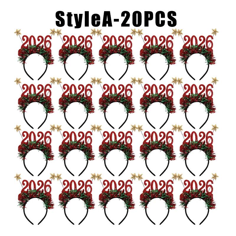 Christmas Reindeer Headband with Bow for Women Cute Cartoon Antlers Hair Clip Funny Photo Props Party Festival Decor Accessories