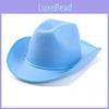 Cotton Western Style Hat With Sewing Details For Party Wear And Decor