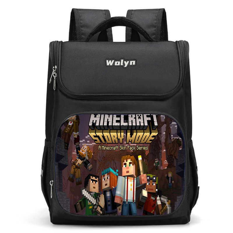 Mochila Escolar 3D Ligera de Gran Capacidad Para Niños Unisex Bolsa de Tela Oxford