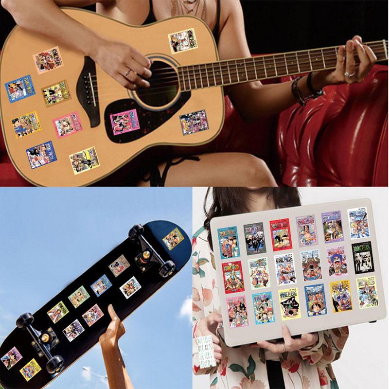51pcs Japanese Anime Poster Graffiti Stickers Waterproof Decals Stickers For Laptop Phone Skateboard Ipad Diy Stickers Toys Gift