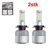2PCS H7 LED Headlight Bulbs Lamps Dimmed Xenon Halogen Super Bright 80W 8000LM