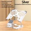 Carbon Steel Tablet Stand Foldable Cooling  Bracket High Quality 2-in-1 Laptop Stand  Office