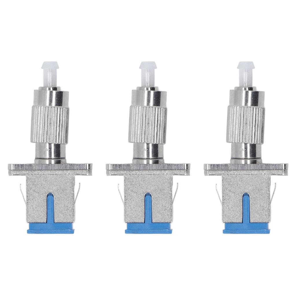 3Pcs Optical Fiber FC Male To SC Female Connector Fiber Optic Convertor Adapter for Visual Fault Locator