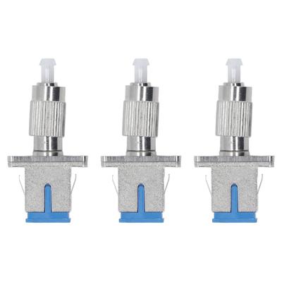 3 Piezas Conector FC Macho a SC Hembra de Fibra Óptica Adaptador Convertidor de Fibra Óptica para Localizador Visual de Fallos