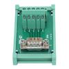 DB9 to Terminal Connector Adapter Plate PCB Board Straight Male with Case DC60V DB9-G7