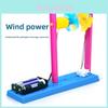 Wissenschaft DIY Windkraftgenerator-Bausatz für Kinder Pädagogisches STEM-Aktivitäten-Set