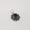 Natural Apatite Gemstone 925 Sterling Silver Jewelry Partywear Pendant 1.37" For Birthday Gift CP-40-13