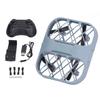 Přenosný 4osý dron Grid Mini s HD 8K kamerou, kapesní dron, modrý přenosný mini dron