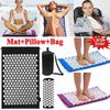 Base Yoga Acupressure Massage Mat  Pillow Spiky Pain Stress Soreness Body Relax