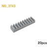 MOC Technical Gear Axle Bricks Parts Worm Rack Conector Train Car Crane Model Technical CROSS Axle Building Blocks Bricks Toys