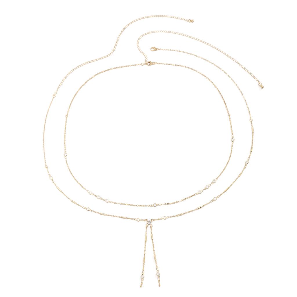 Chaîne de ventre à pampilles superposées Bijoux de corps pour femmes Tendance Sexy Été Plage Ceinture Chaîne de taille 2026 Mode Accessoires de danse du ventre