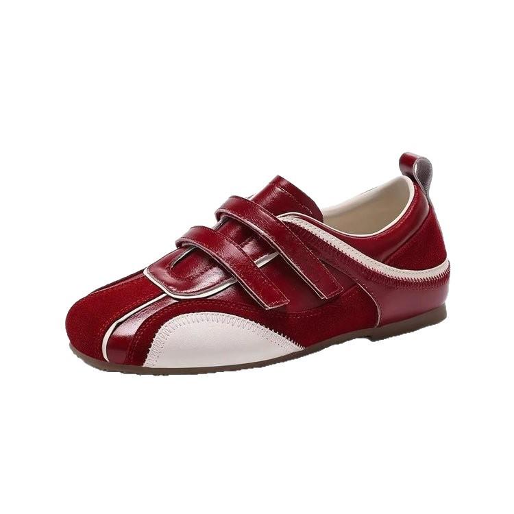 2025 Autumn New Versatile Thin-soled German Training Shoes Velcro Light Wear Comfortable Soft-soled Sports and Leisure Shoes