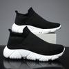 Summer Knitted Casual Sports Shoes For Men Women Lightweight Breathable Platform Sneakers Men Trainers Fashion Running Shoes Man