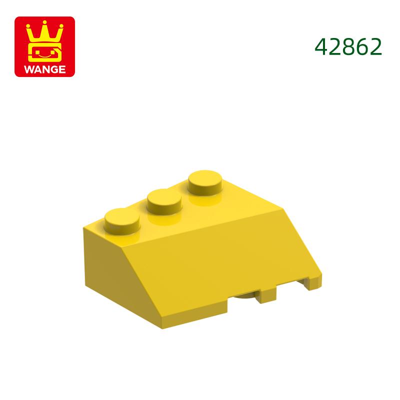 

Non-Toxic 53Pcs/Lot 42862 Wedge 3 X 3 Sloped Left Accessories Compatible With Brick Diy Children S Toy Assembly Parts about 53pcs