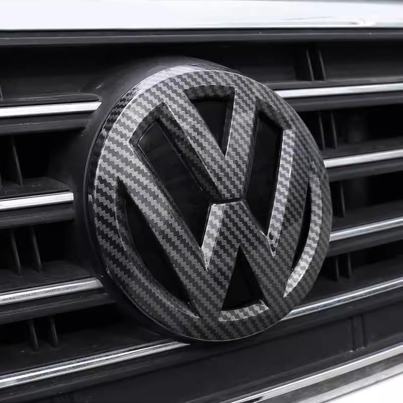 For VW VOLKSWAGEN New Car Emblem Front Grille Rear Trunk Lid Sticker Badge Decals For VW Polo Golf MK6 MK7 MK8 Passat B6 B7 B8 T