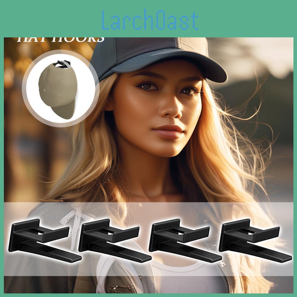 5pcs Adhesive Hat Baseball Self Hooks Holder Cap Rack Hanging Organizer Door Wall Storage Strong Hold Cap Hooks