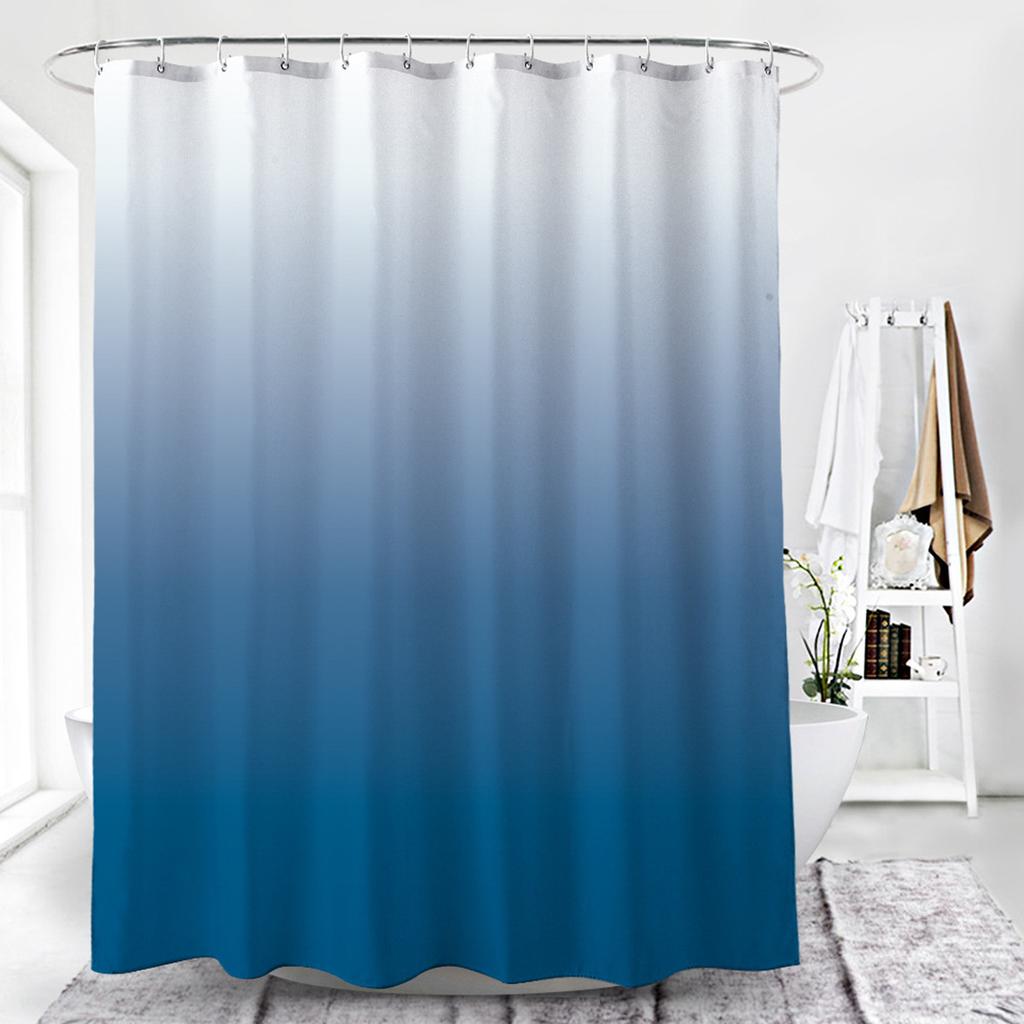 PEVA Gradient Shower Curtain Waterproof, Mildew-Proof And Moisture-Proof Bathroom Partition Curtain Bathroom Shower Curtain