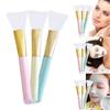 Face Mask Brush,Hairless Silicone Cosmetic Scrapers, Facial Applicator Brushes Cosmetic Brush Mud Mask Brush DIY
